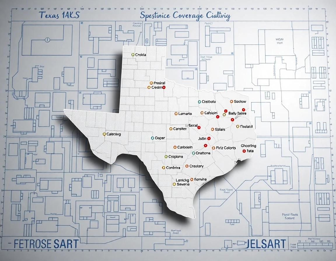 Plumbing Service Areas Map